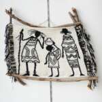 Handmade Crochet Tapestry Painting