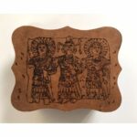 Warriors wood burned box