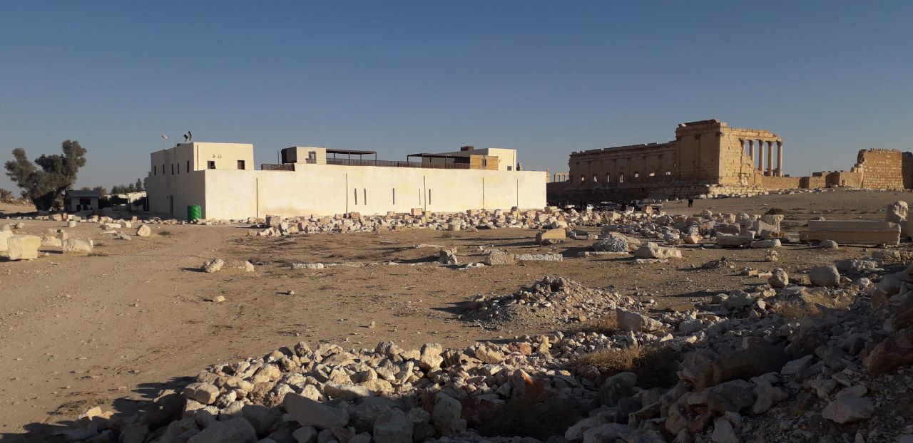 Figure 17: A picture of the Museum of Folk Traditions in Palmyra at the present time. Photo by Mohamed Fares 2025